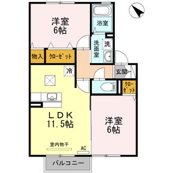 セジュール高島の物件間取画像